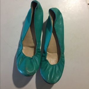 J. Crew Cece Italian Leather Ballet Flats